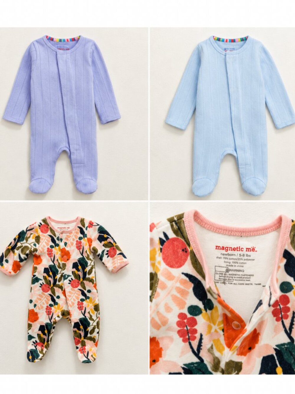 Magnetic Me sleeper bundle 0-3months